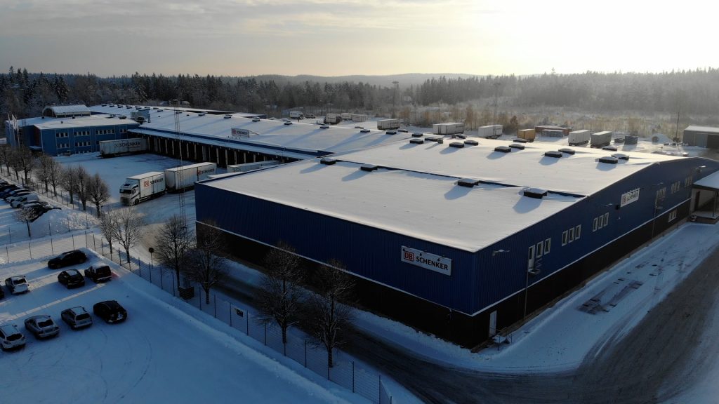 DB Schenker's green warehouse in Sweden